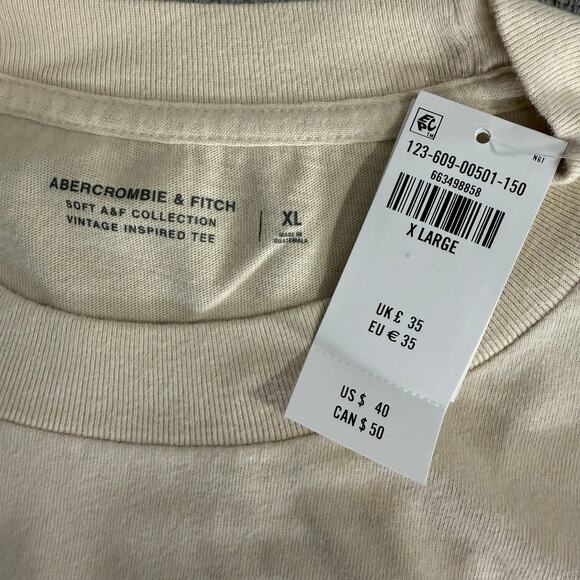 Abercrombie and Fitch Mens Vintage Inspired Jeep Graphic Tee, XL - Picture 5 of 6